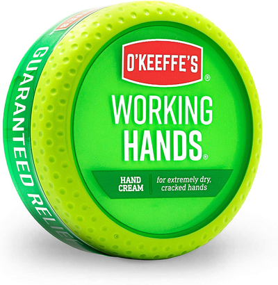 O'Keeffe's Working Hands Hand Cream, 3.4 ounce Jar, (Pack 12)