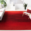 Safavieh Adirondack Collection ADR142Q Modern Ombre Area Rug, 4' x 6', Red / Black