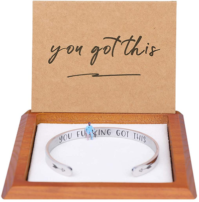 Hidden Message Bracelet - Meaningful Gifts for Women Best Friend , Unique Birthday Gifts, Come with Gift Box