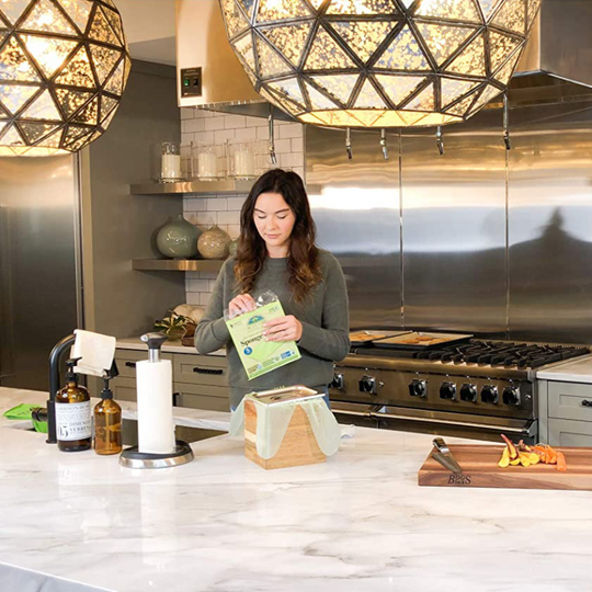 5 Piece Reusable 100% Natural Cleaning Rags 