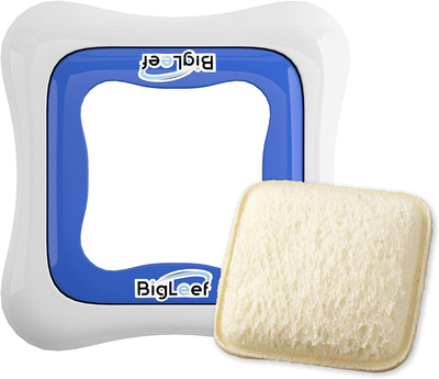 Sandwich Cutter, Sealer and Decruster for Kids - Remove Bread Crust, Make DIY Pocket Sandwiches - Non Toxic, BPA Free, Food Grade Mold - Durable, Portable, Easy to Use and Dishwasher Safe by BigLeef