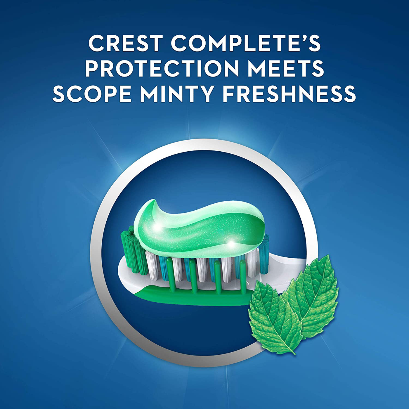 Crest Complete Active Fresh + Whitening Toothpaste, 5.5oz (Pack of 4)