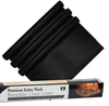 3 Pack Non-Stick Heavy Duty Oven Liners Set by Grill Magic - Thick, Heat Resistant Fiberglass Mat - Easy to Clean, Reduce Spills, Stuck Foods & Clean Up - BPA Free Kitchen Friendly Cooking Accessory
