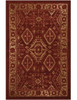 Maples Rugs Georgina Traditional Kitchen Rugs Non Skid Accent Area Carpet [Made in USA], 2'6 x 3'10, Red/Gold