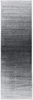 Safavieh Adirondack Collection ADR142H Modern Ombre Runner, 2'6" x 8' , Grey / Dark Grey