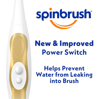 ARM & HAMMER Spinbrush PRO+ Deep Clean REFILLs– Spinbrush Battery Powered Toothbrush Removes 100% More Plaque- Soft Bristles -Two Replacement Heads