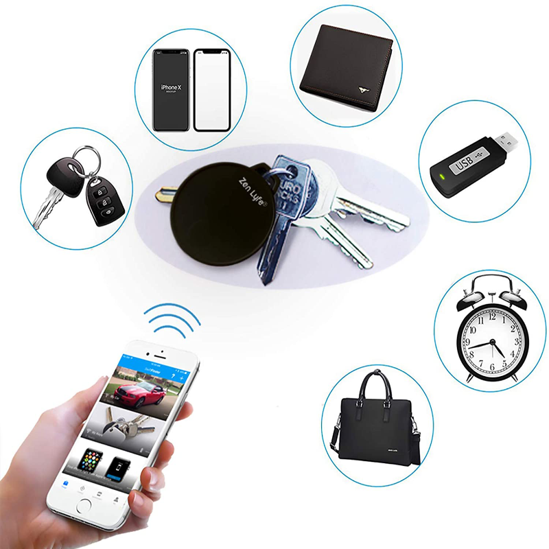 Locator Tracking Device with APP for Car Key Luggage Wallet Smart Key