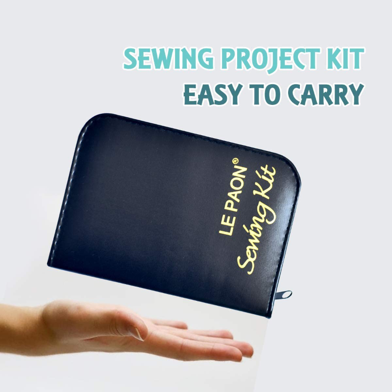 Premium Portable Complete Sewing Kit With Carrying Case