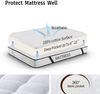 MEROUS Twin Size Mattress Pad - Pillow Top Quilted Mattress Cover,Mattress Protector Cotton 8-21" Deep Pocket Cooling Mattress Topper