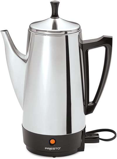 Presto 02811 12-Cup Stainless Steel Coffee Maker