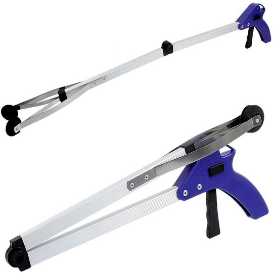 32" Extra Long Folding Reaching Grabber Claw Heavy Duty Mobility Aid Arm