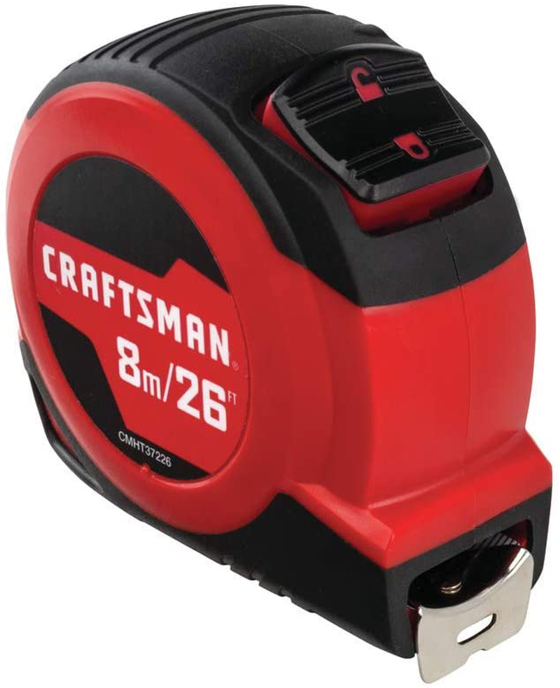 CRAFTSMAN Tape Measure, Self-Lock, 25-Foot (CMHT37225S)