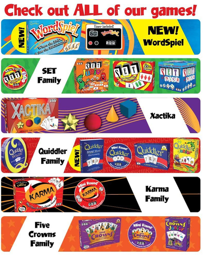 SET Enterprises Five Crowns Card Game