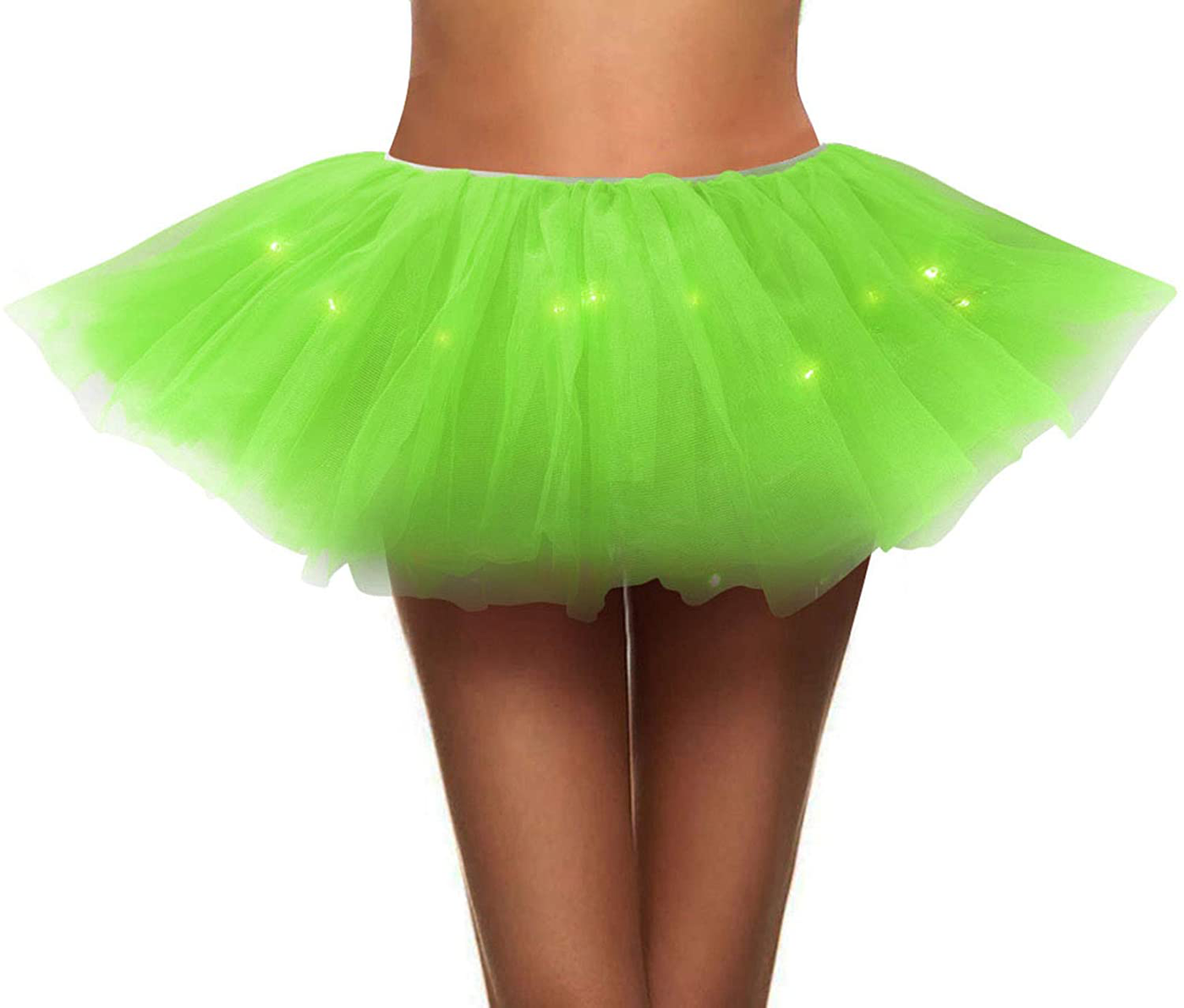 Simplicity Women's Classic 5 Layered Tulle Tutu Skirt