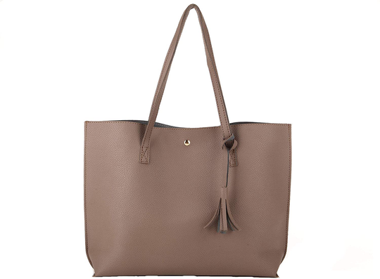 Women's Tote Bags Top Handle Satchel Handbags Faux Leather Tassel Shoulder Purse