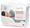 Quilted Stretch-to-Fit Mattress Pad by Hanna Kay, Clyne Collection (Queen)