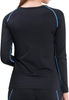 FITEXTREME MAXHEAT Womens Thermal Underwear Tops Long Johns Shirt with Fleece Lined