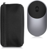 kwmobile Neoprene Pouch Compatible with Universal Wireless Mouse - Storage Carrying Case Dust Cover with Zipper - Black