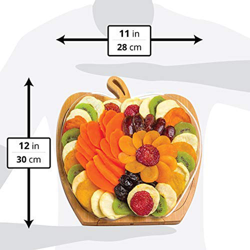 Dried Fruit Gift Basket – Healthy Gourmet Snack Box - Holiday Food Tray - Variety Snacks - Great for Birthday, Sympathy, Thanksgiving, Mother’s and Father’s Day, Christmas, or Corporate Tray - Bonnie & Pop