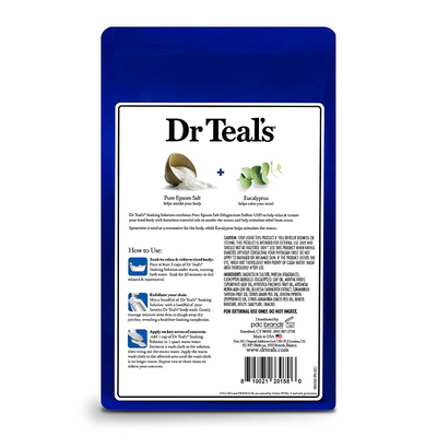 Dr Teal's Epsom Salt Soaking Solution 3lbs