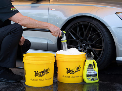 Meguiar's G55163 Premium Wash & Hybrid Ceramic Wax Kit