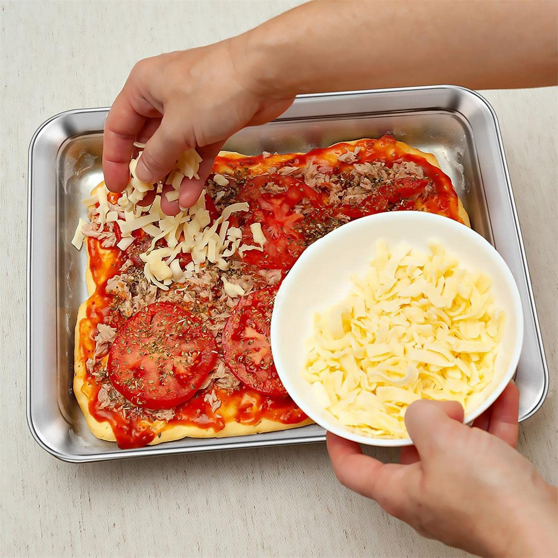 Stainless Steel Toaster Oven Tray, Heavy Duty Toaster Oven Pan, Rectangle Size 10.4 x 8 x 1 inch,Superior Mirror Finish & Easy Clean, Dishwasher Safe By KnmyLife