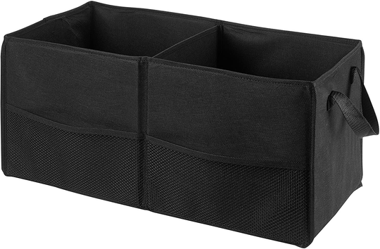 Fold Away Car Trunk Organizer, Black - 22" x 10" x 11"