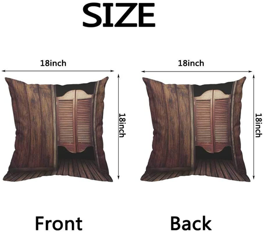 Throw Pillow Case Cushion Covers 18 x 18 inch