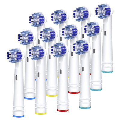 Compatible With Oral B Braun, 4 Pack Professional Electric Toothbrush Heads Brush Heads Refill for Oral-B 7000/Pro 1000/9600/ 500/3000/8000