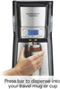 Hamilton Beach (47950) Coffee Maker with 12 Cup Capacity & Internal Storage Coffee Pot, Brewstation, Black/Stainless Steel