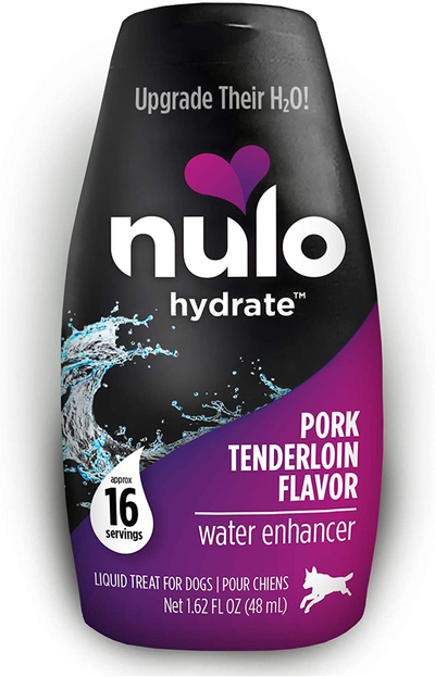 Nulo Hydrate for Dogs Water Flavoring - Tasty Dog Water Enhancer with Electrolytes, Amino Acids, B-Vitamins - Premium Water Supplement for Dogs