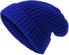 American Trends Winter Hats for Women Men Colorful Slouchy Beanie Winter Skull Cap Knit Cuffed Soft Warm