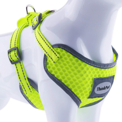 Reflective Breathable Soft Air Mesh No Pull Puppy Harness