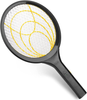 mafiti Electric Fly Swatter Fly Killer Bug Zapper Racket for Indoor and Outdoor Pest Control, 2AA Batteries not Included (1, Yellow)