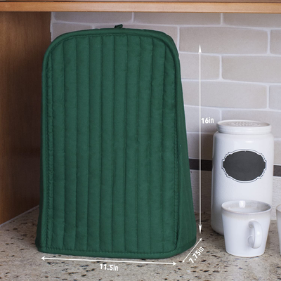 Ritz Coffee Maker Cover, Dark Green