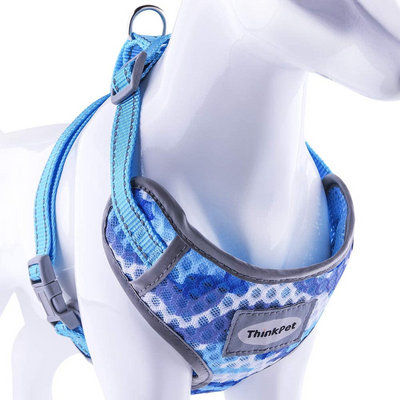 Reflective Breathable Soft Air Mesh No Pull Puppy Harness