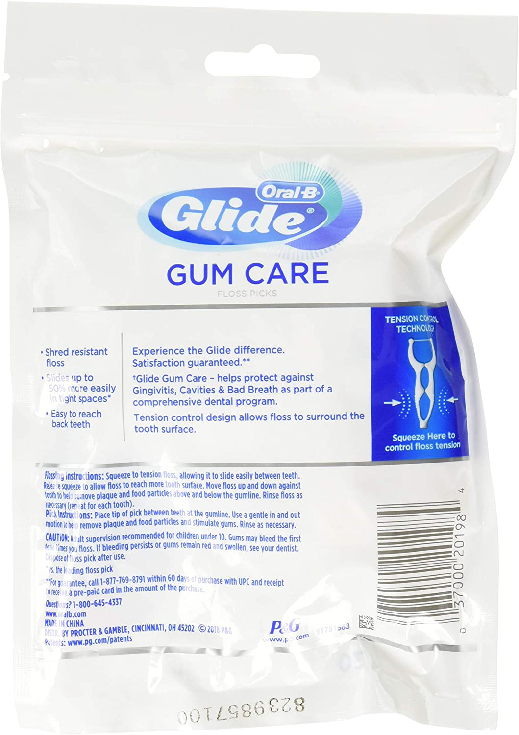 Glide Pro-Health Advanced Floss Picks 30 Ea (Pack of 2)