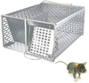 ROCKBIRDS Rat Traps - Humane Continuous Catch Live Animal Trap for Rat, Large Mouse, Chipmunk, Squirrel and Weasel, Reusable for Indoor and Outdoor Use, Safe for Kids and Pets 