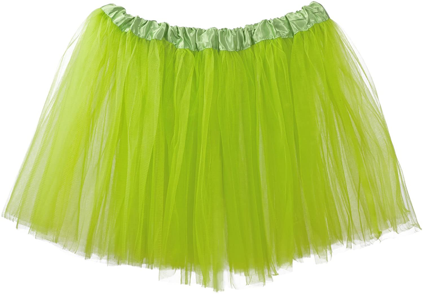 My Lello Adult Tutu Skirt, Classic Elastic 3 Layer Tulle Tutu for Women and Teens