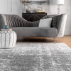 nuLOOM Misty Shades Deedra Area Rug, 4' x 6', Grey, 4 Feet x 6 Feet