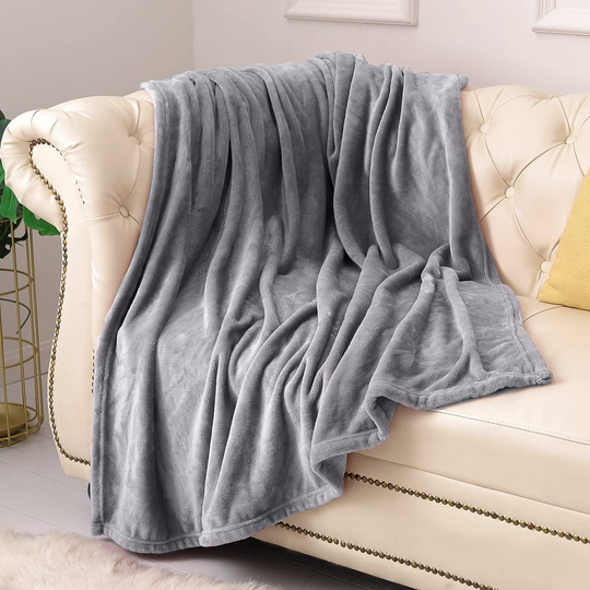Fleece Blanket Lightweight Super Soft Cozy Luxury Bed Blanket Microfiber