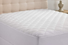 Quilted Stretch-to-Fit Mattress Pad by Hanna Kay, Clyne Collection (Queen)