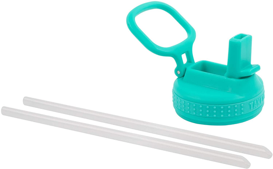 Takeya Actives Straw Lid for Insulated Water Bottle, Wide Mouth, Teal