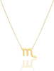 AEVIO Constellation Necklace Zodiac Sign Horoscope Pendant Jewelry Astrology Birthday Gift with Gold Message Card for Women, Trend All-Match for Girls and Ladies