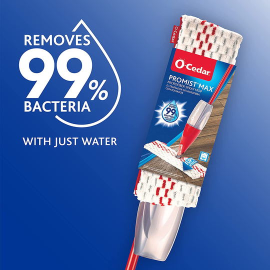 O-Cedar ProMist MAX Microfiber Spray Mop with 2 Extra Refills