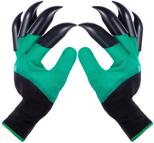 Garden Gloves with Claws for Women and Men outdoor Digging Planting Weeding Seed