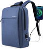 Laptop Backpack 15.6 Inch, Business Slim Durable Travel Water Resistant with USB Charging Port