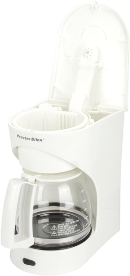 Proctor Silex 43501 12-Cup White Coffeemaker