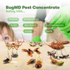 BugMD Pest Control Essential Oil Concentrate 3.7 oz - Just Add Water! Controls Flies, Ants, Fleas, Ticks, Roaches
