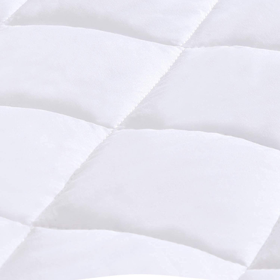 LDC California King Mattress Protector with 16-Inch Deep Pocket, Comfortable, Breathable, Easy to Put on, The Stretchable Quilted Fitted Mattress Pad
